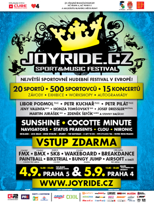 4. - 5. 9. 2009 JoyRide 2009 - festival akčních sportů